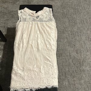 Cream toddler dress medium